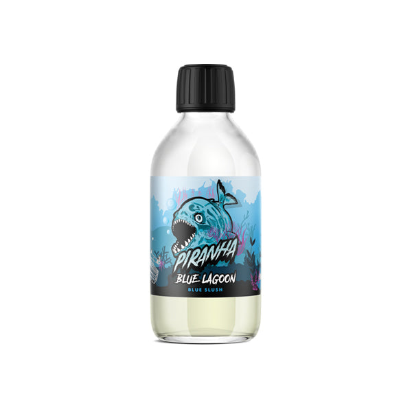 Piranha 200ml Shortfill 0mg (80VG-20PG) - Flavour: Blue Lagoon