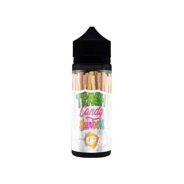 Trash Candy 100ml Shortfill 0mg (80VG-20PG) - Flavour: Strawberry Lemon Sherbet