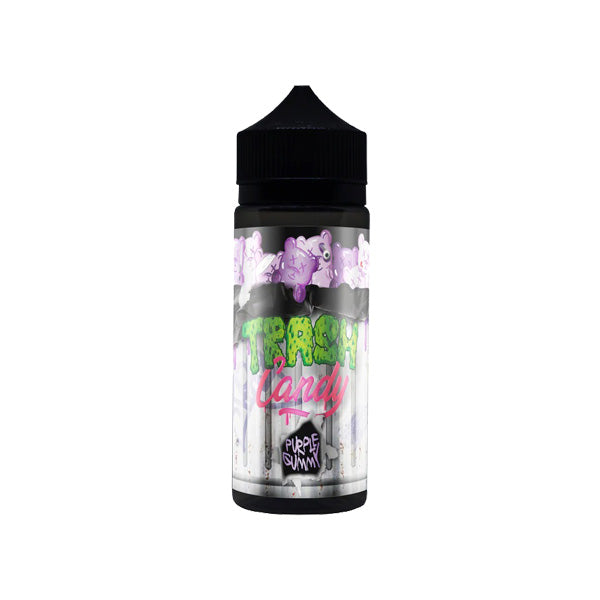 Trash Candy 100ml Shortfill 0mg (80VG-20PG) - Flavour: Green Gummy