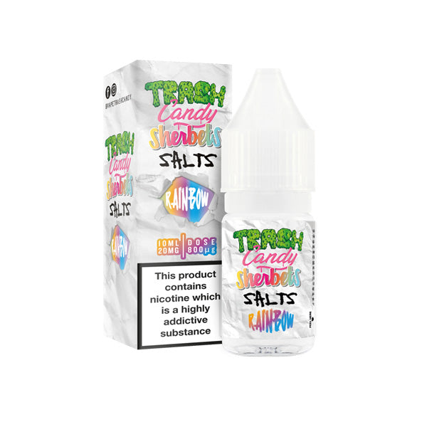 10mg Trash Candy Salts 10ml Nic Salts (50VG-50PG) - Flavour: Pineapple Sherbet