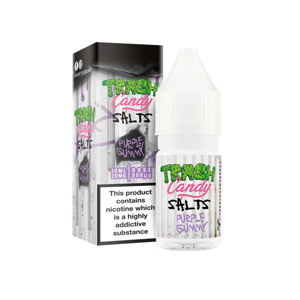 10mg Trash Candy Salts 10ml Nic Salts (50VG-50PG) - Flavour: Rainbow Sherbet