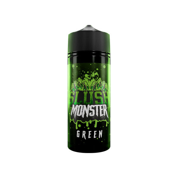 Slush Monster 100ml Shortfill 0mg (80VG-20PG) - Flavour: Green