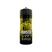 Slush Monster 100ml Shortfill 0mg (80VG-20PG) - Flavour: Green