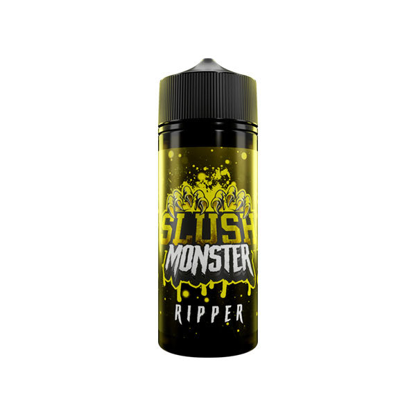 Slush Monster 100ml Shortfill 0mg (80VG-20PG) - Flavour: Green