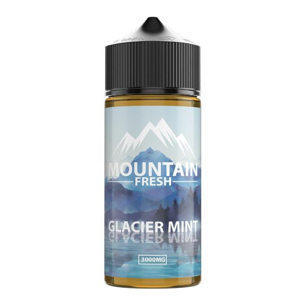 Mountain Fresh 3000mg CBD E-liquid 120ml (50VG-50PG) - Flavour: Glacier Mint - SilverbackCBD
