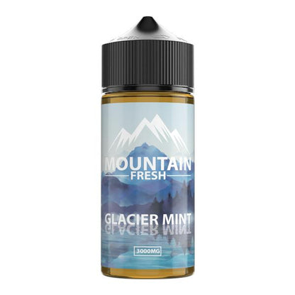 Mountain Fresh 3000mg CBD E-liquid 120ml (50VG-50PG) - Flavour: Glacier Mint - SilverbackCBD