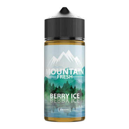 Mountain Fresh 3000mg CBD E-liquid 120ml (50VG-50PG) - Flavour: Glacier Mint - SilverbackCBD