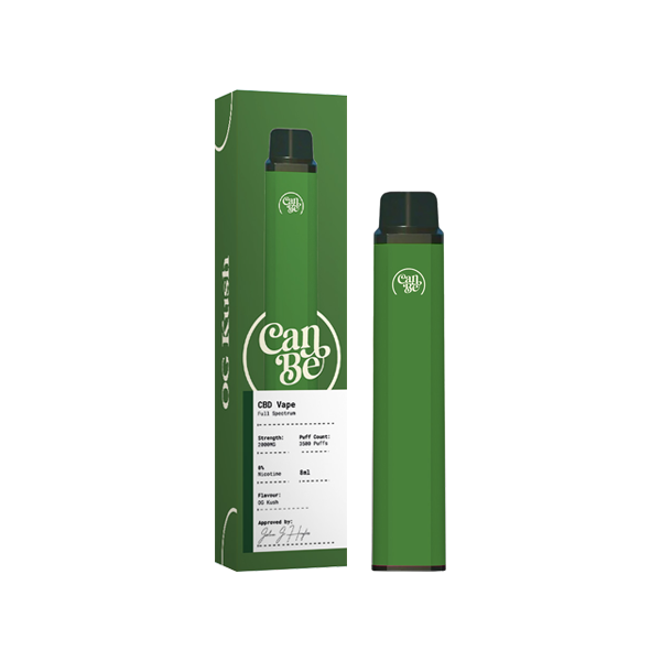 CanBe 2000mg CBD Disposable Vape Device 3500 Puffs - Flavour: OG Kush