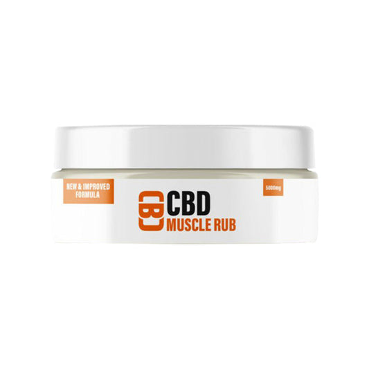 CBD Asylum 2000mg CBD 100ml Muscle Rub Balm (BUY 1 GET 2 FREE) - SilverbackCBD