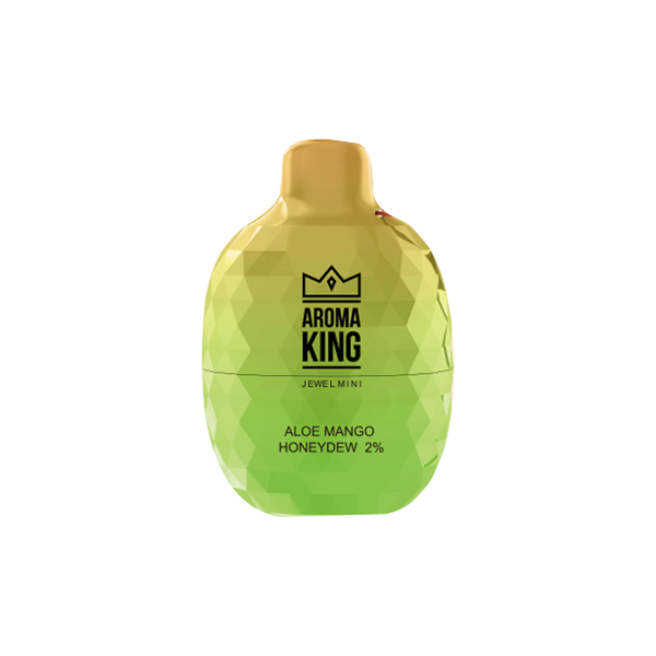 20mg Aroma King Jewel Mini Disposable Vape Device 600 Puffs - Flavour: Aloe Mango Honeydew