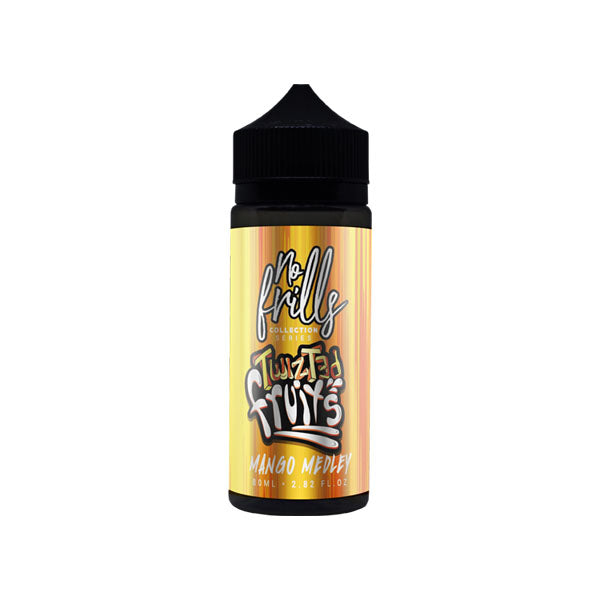 No Frills Collection Twizted Fruits 80ml Shortfill 0mg (80VG-20PG) - Flavour: Raspberry