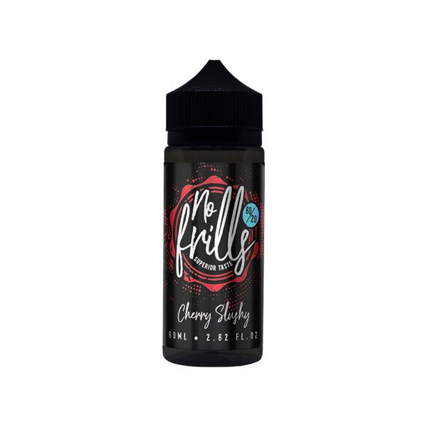 No Frills Originals 80ml Shortfill 0mg (80VG/20PG) - Flavour: Blueberry Slushy