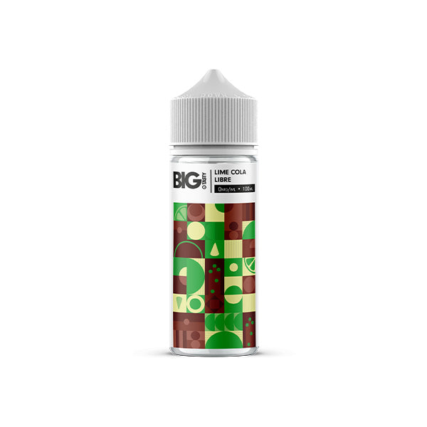 The Big Tasty Juiced 100ml Shortfill 0mg (70VG-30PG) - Flavour: Lime Cola Libre