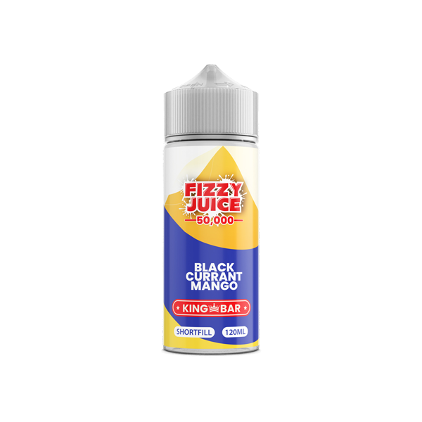 Fizzy Juice King Bar 100ml Shortfill 0mg (70VG/30PG) - Flavour: Apple Peach