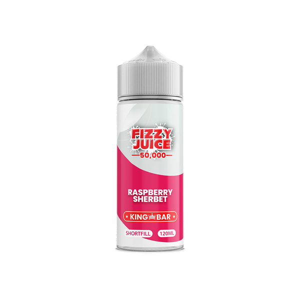 Fizzy Juice King Bar 100ml Shortfill 0mg (70VG/30PG) - Flavour: Apple Peach