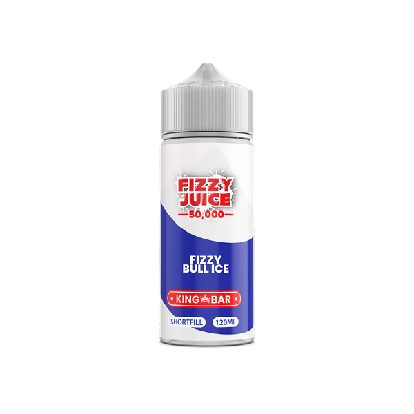 Fizzy Juice King Bar 100ml Shortfill 0mg (70VG/30PG) - Flavour: Blue Razz Lemonade