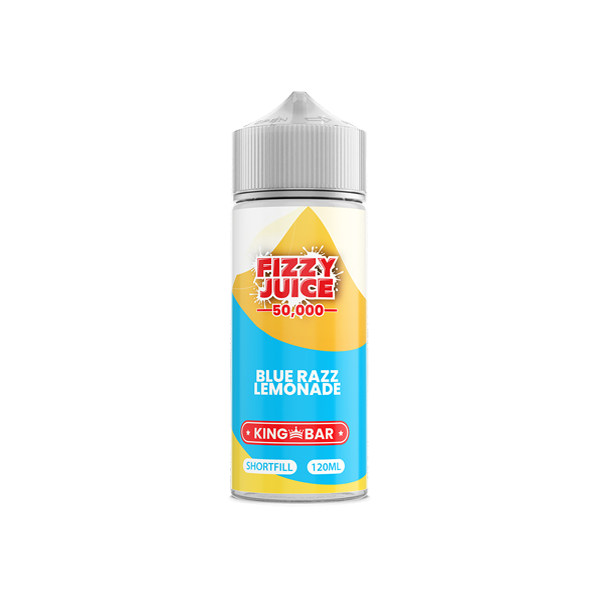 Fizzy Juice King Bar 100ml Shortfill 0mg (70VG/30PG) - Flavour: Apple Peach