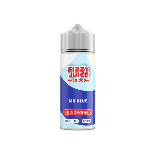 Fizzy Juice King Bar 100ml Shortfill 0mg (70VG/30PG) - Flavour: Green Apple Skittles