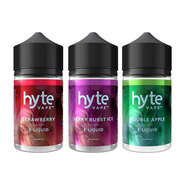 Hyte Vape 50ml Shortfill 0mg (80VG-20PG) - Flavour: Double Apple