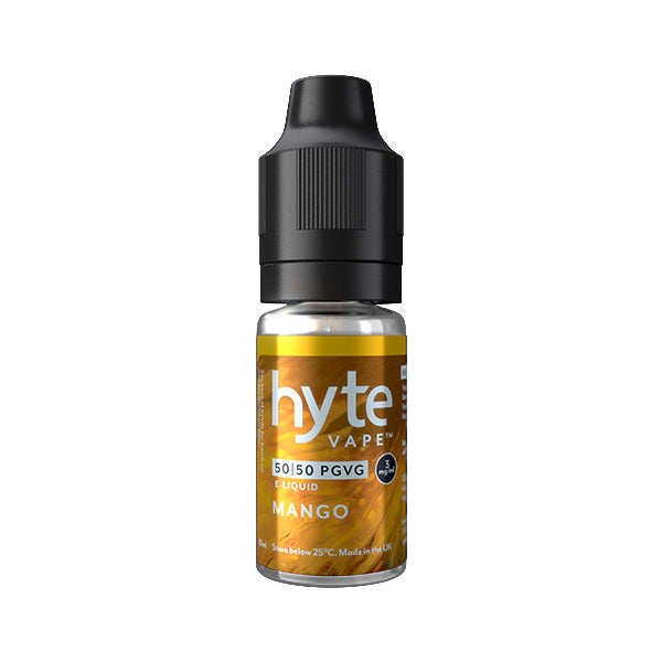 Hyte Vape 3mg 10ml E-liquid (50VG-50PG) - Flavour: Iced Mint