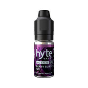 11mg Hyte Vape 10ml Nic Salts (50VG-50PG) - Flavour: Berry Burst Ice