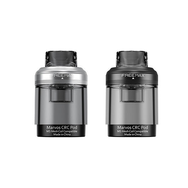 FreeMax Marvos CRC Empty Replacement Pods 2ml (No Coils Included) - Flavour: Silver