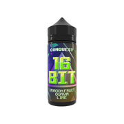 16 Bit 100ml Shortfill 0mg (70VG-30PG) - Flavour: OVERRIDE