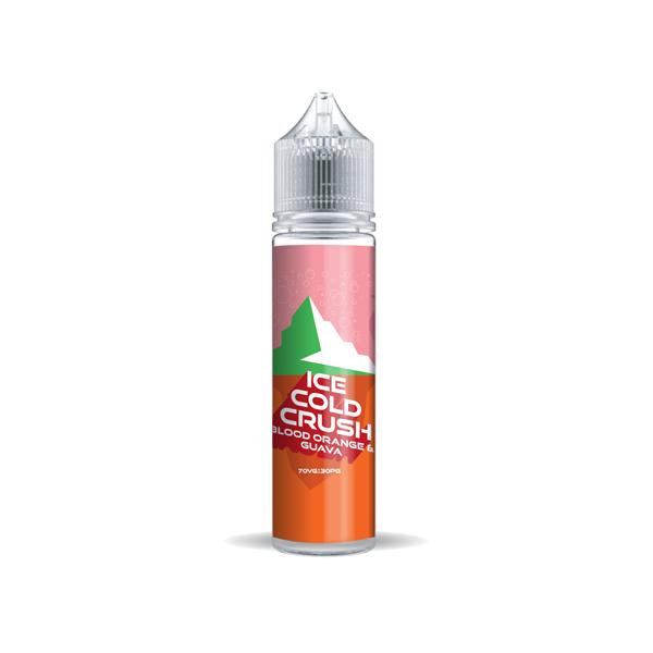 Ice Cold Crush 50ml Shortfill 0mg (70VG-30PG) - Flavour: Blood Orange & Guava - SilverbackCBD