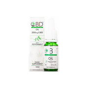 CBD Leafline 250mg CBD Food Supplement Oil 10ml - Flavour: Natural