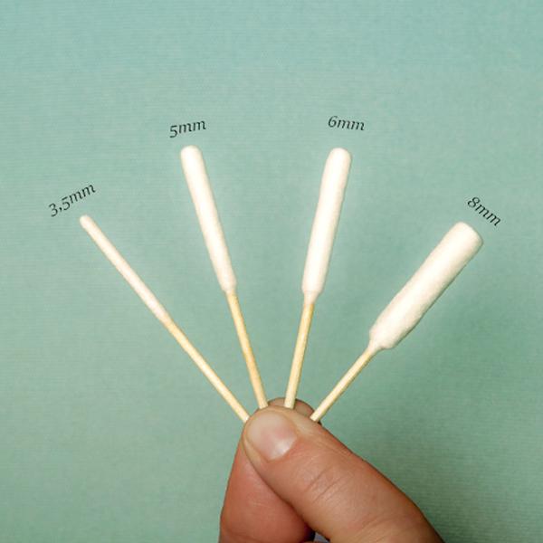 HEBB Vape Cleaning Swabs - Size: 8mm - SilverbackCBD