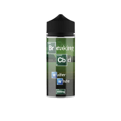 Breaking CBD 3000mg CBD E-Liquid 120ml (50VG-50PG) - Flavour: Saul Goodman - SilverbackCBD