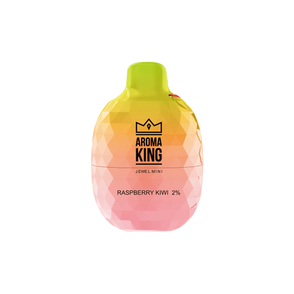 20mg Aroma King Jewel Mini Disposable Vape Device 600 Puffs - Flavour: Raspberry Kiwi