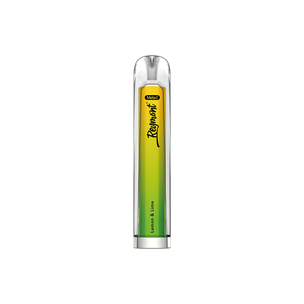 20mg Reymont Meta I Disposable Vape 600 Puffs - Flavour: Lemon & Lime