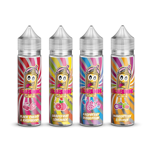 Slushie Limited Edition 50ml Shortfill 0mg (70VG-30PG) - Flavour: Sour Apple Watermelon