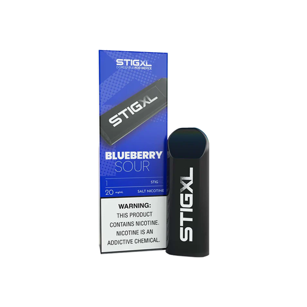 20mg VGOD Stig XL Disposable Vaping Device 700 Puffs - Flavour: Berry Bomb Iced