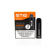 VGOD Stig Disposable Pod Vape Kits 3PCS - Flavour: Mango Bomb Iced