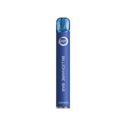 20mg Billionaire Bar 800 Disposable Vape Device 800 Puffs - Flavour: Cherry Cola Ice