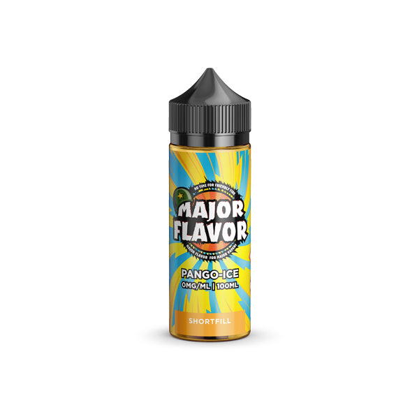 Major Flavor 100ml Shortfill 0mg (70VG-30PG) - Flavour: Blue-Ade