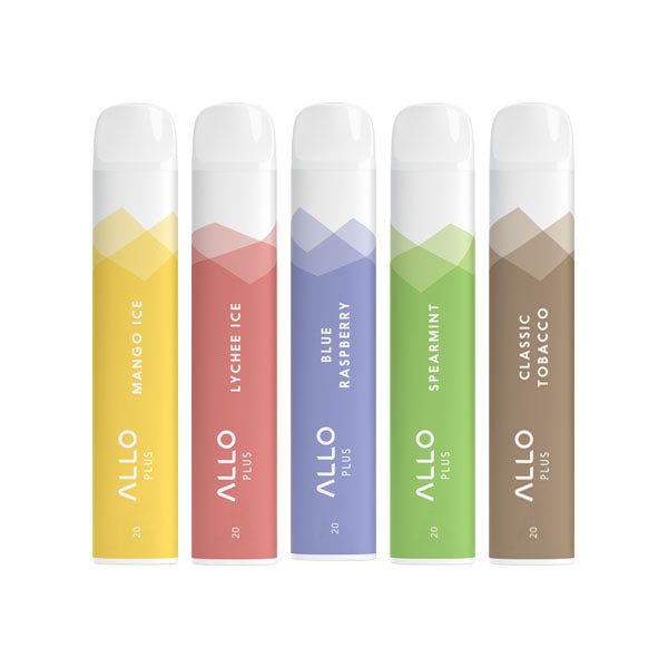 20mg Allo Plus Disposable Vape Device 500 Puffs - Flavour: Pineapple Ice