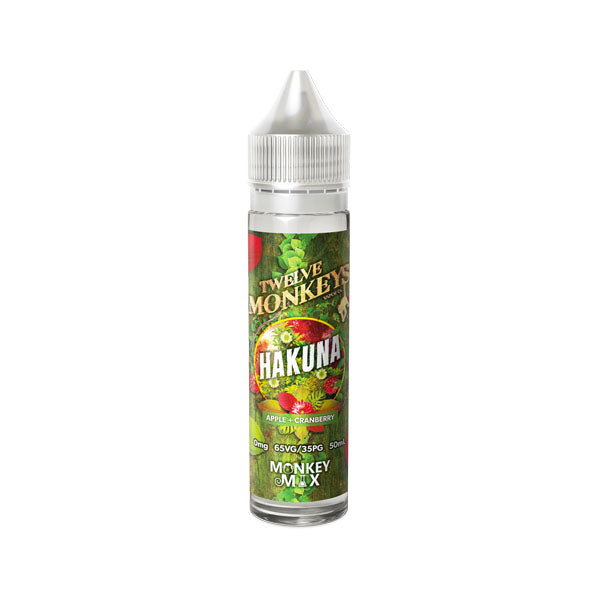 Twelve Monkeys 50ml Shortfill 0mg - Flavour: Bonogurt