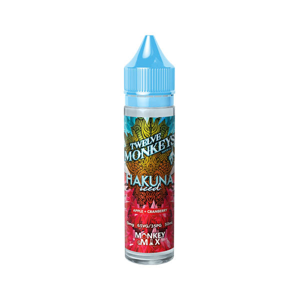 Twelve Monkeys Ice Age 50ml Shortfill 0mg (70VG-30PG) - Flavour: Circle Of Life Iced