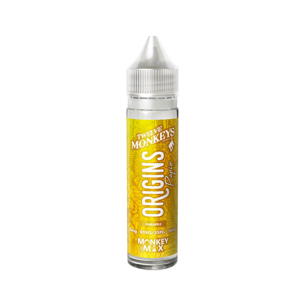 Twelve Monkeys Origins 50ml Shortfill 0mg (65VG-35PG) - Flavour: Shoku