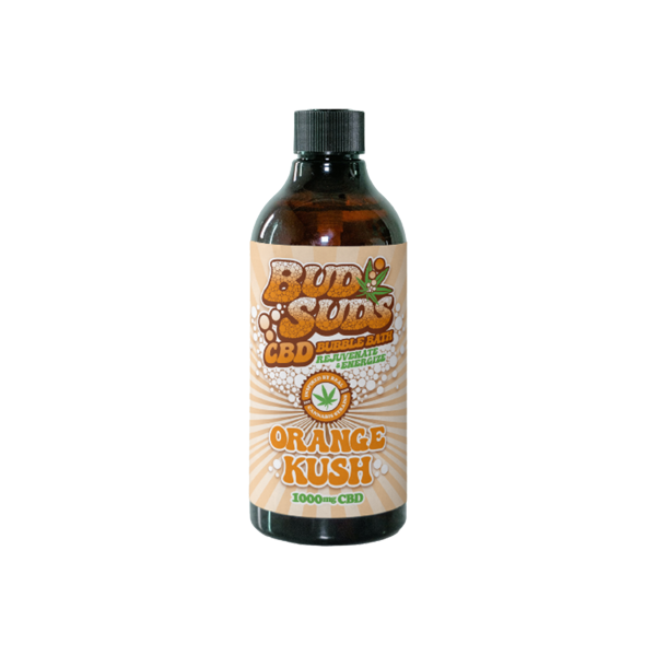 Bud Suds 1000mg CBD Bubble Bath - 300ml - Flavour: Orange Kush