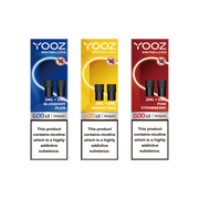 Yooz Mini Replacement Pods 2PCS 2ml (BUY 5 GET 1 FREE) - Flavour: Banana Smoothie