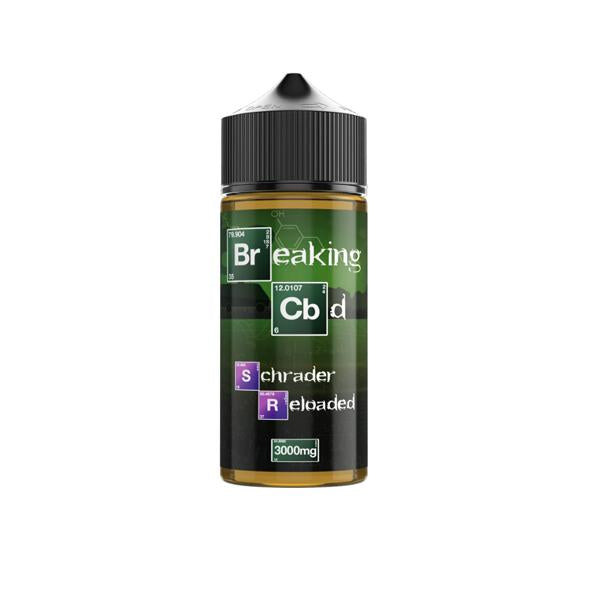 Breaking CBD 3000mg CBD E-Liquid 120ml (50VG-50PG) - Flavour: Saul Goodman - SilverbackCBD