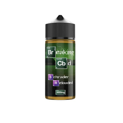Breaking CBD 3000mg CBD E-Liquid 120ml (50VG-50PG) - Flavour: Saul Goodman - SilverbackCBD