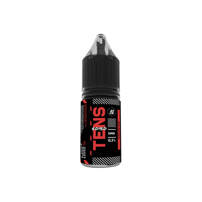 6mg Tens 50/50 10ml (50VG/50PG) - Pack Of 10 - Flavour: Ultra Violet