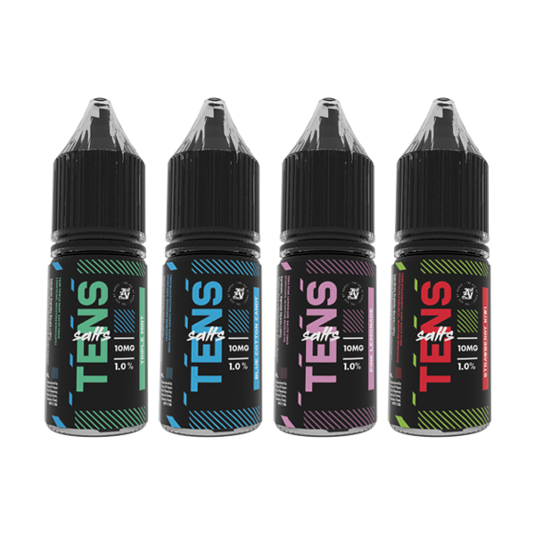 5mg Tens Salts 10ml Nic Salts (50VG/50PG) - Flavour: Kiwi Passion Guava Ice