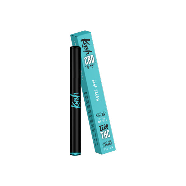 Kush Vape 200mg CBD Disposable Vape Pen (70VG-30PG) - Flavour: Super Silver Haze