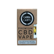 Cannacarts Premium CBD Vape Cartridge Set - Flavour: Super Lemon